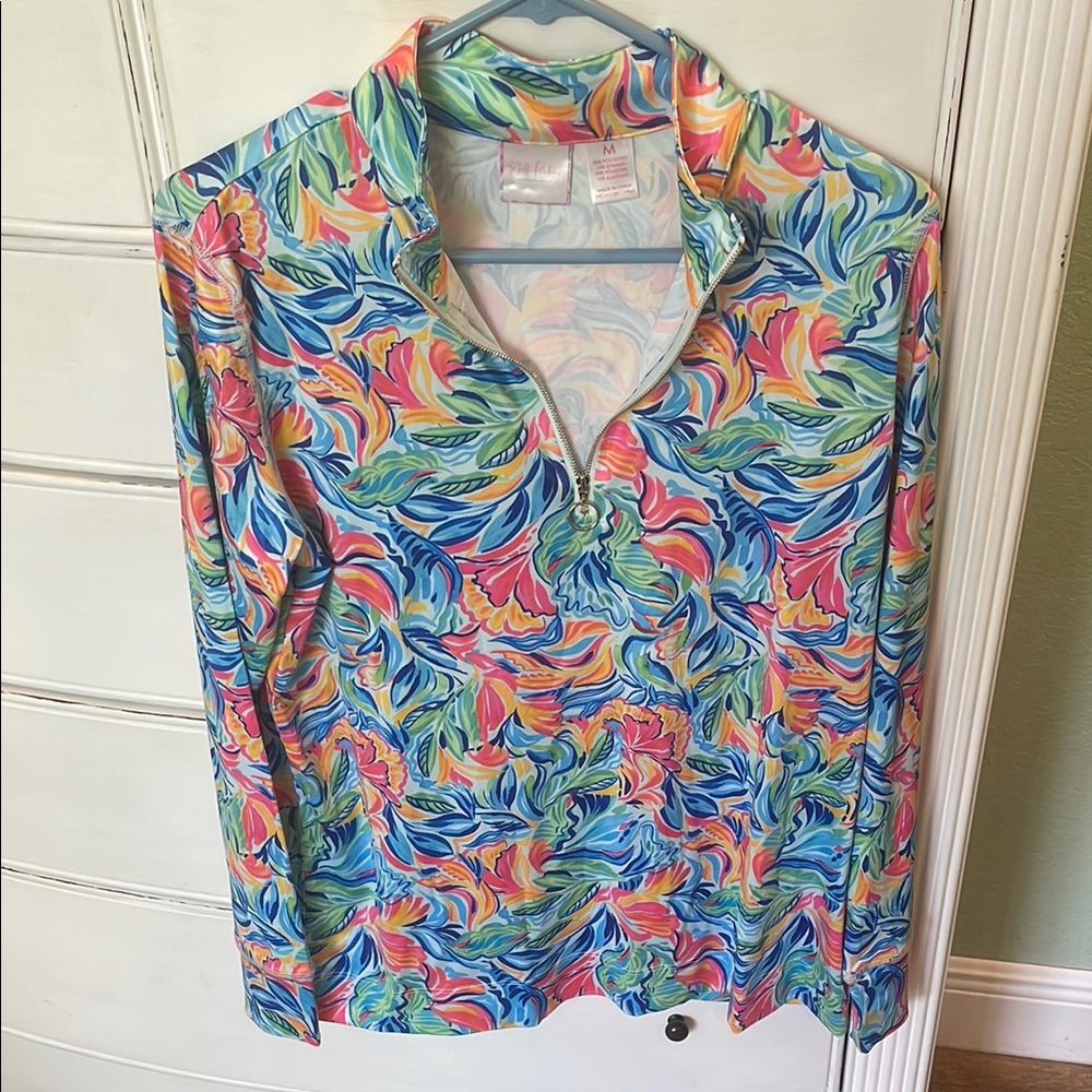 Colorful Long Sleeve Women's Top